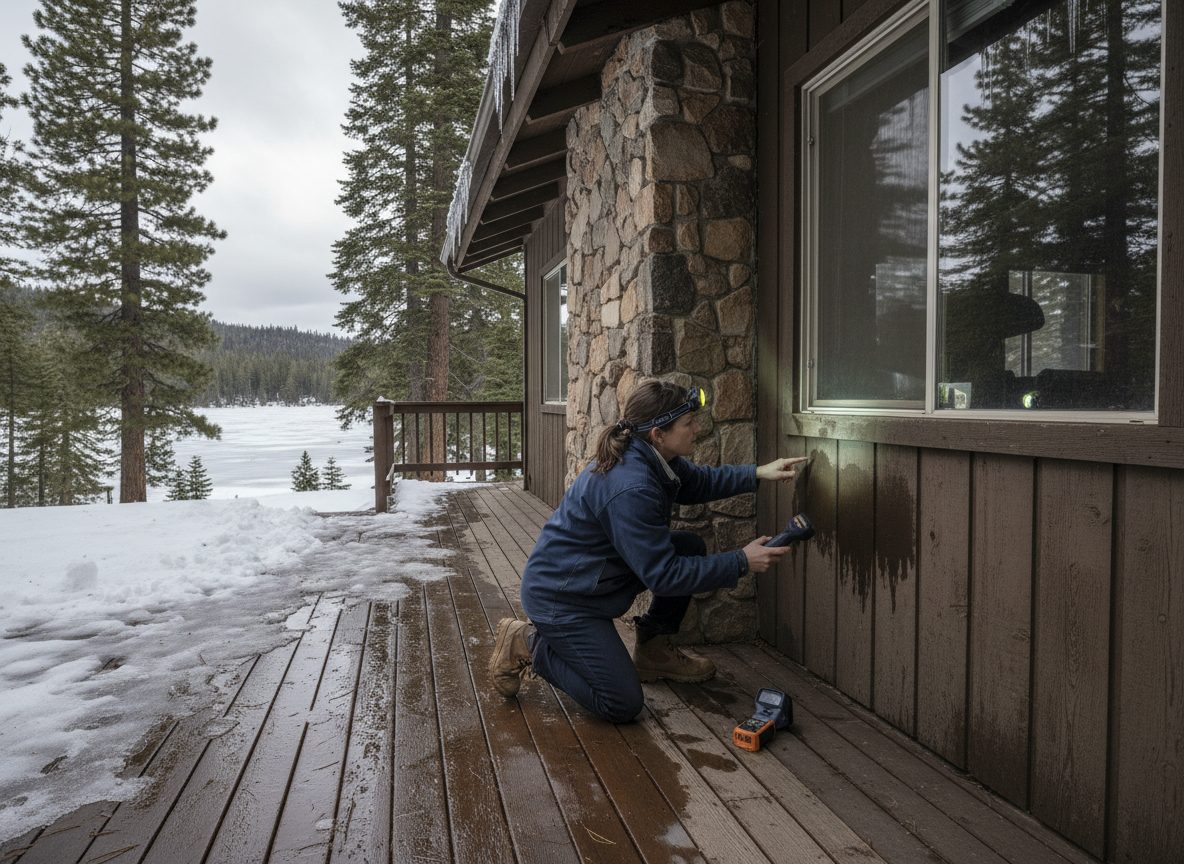 How to Check for Water Intrusion After Heavy Winter Storms Near Lake Arrowhead