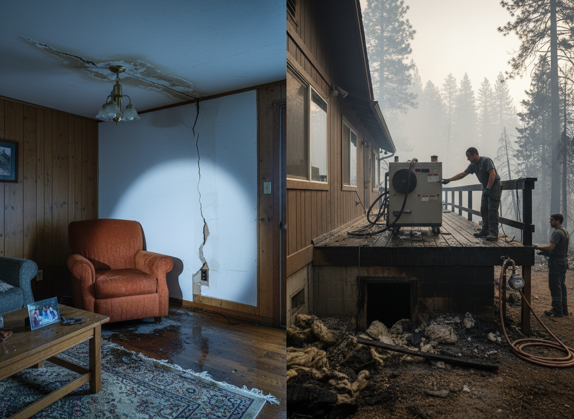 What to Inspect After Firefighting Water Use in San Bernardino National Forest Homes