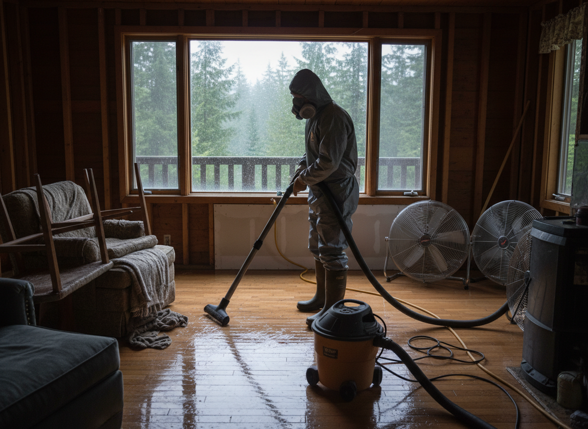 Emergency Water Cleanup in Twin Peaks, CA