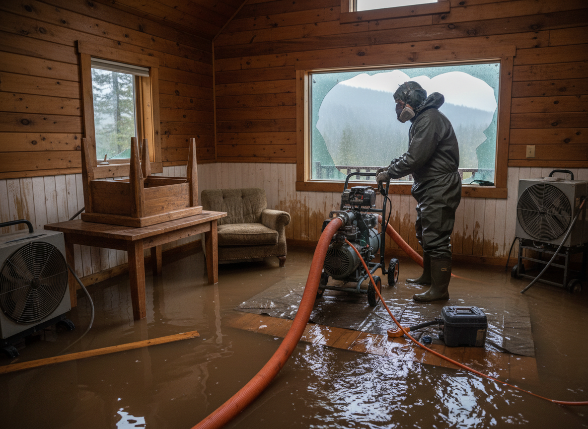 Flood Restoration Services in Twin Peaks, CA