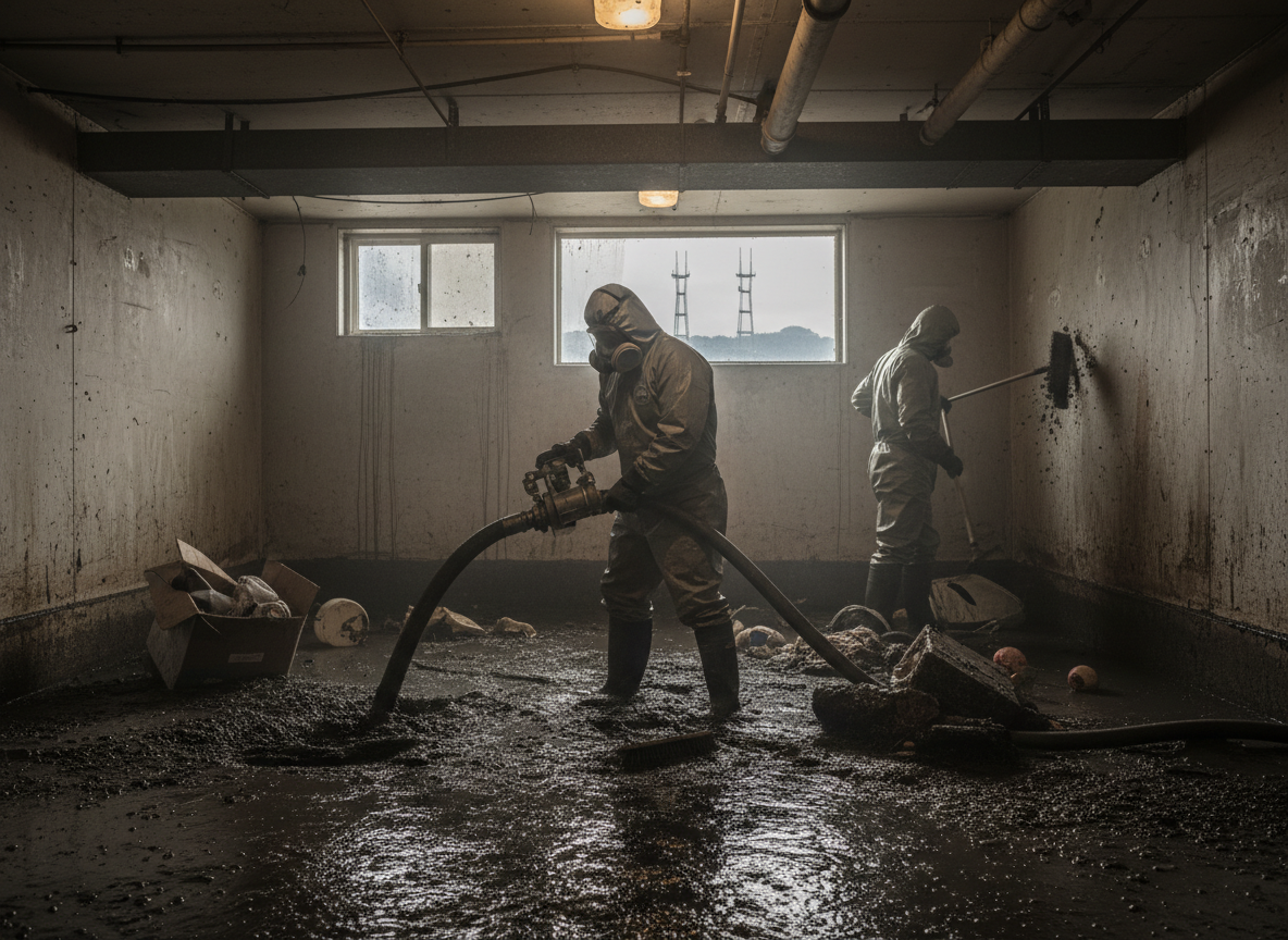 Sewage Cleanup in Twin Peaks, CA