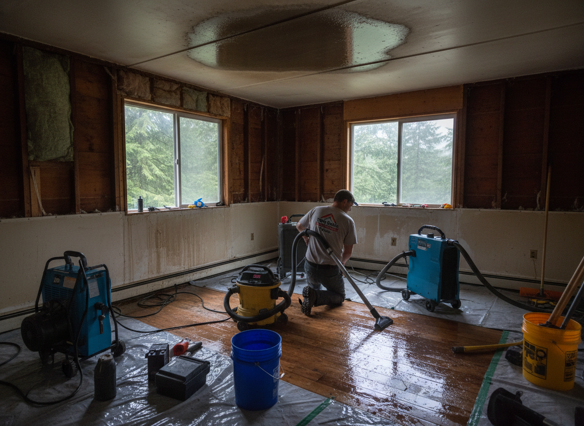 Water Leak Restoration in Twin Peaks, CA